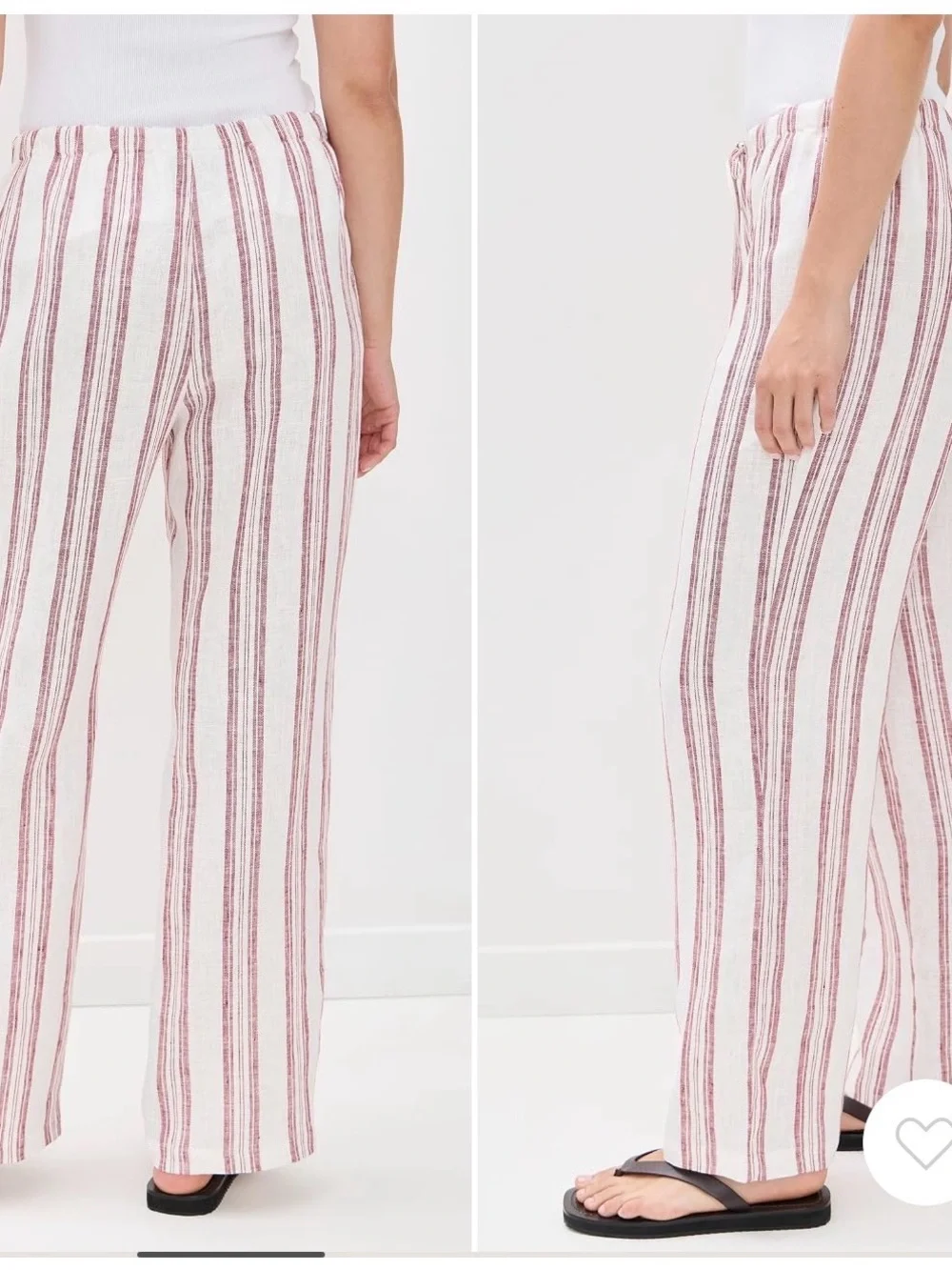 Reformation Olina Linen Pants